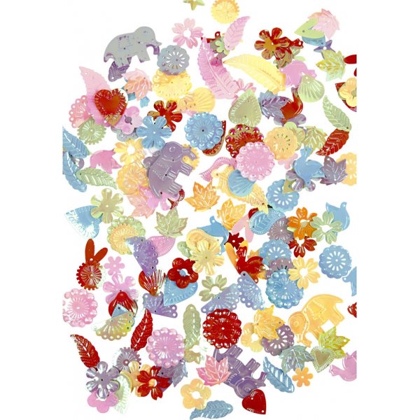 Paillettes - couleurs nacre - 400 g