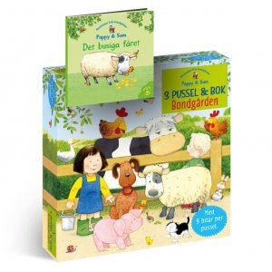 3 puzzles et livre : Bondgården 3 puzzles et livre : Bondgården