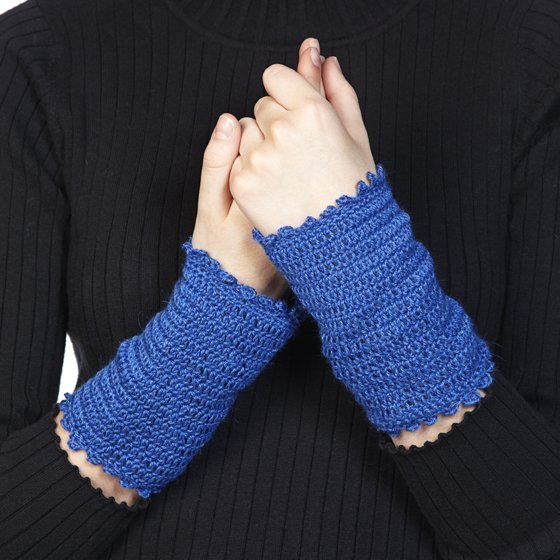 Patrons de tricot - Patron de chauffe-impulsions tricots, tricots en dentelle et crochets