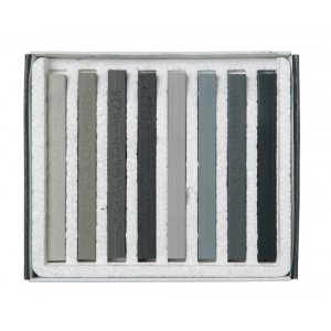 Crayons pastel Cretacolor niveaux de gris - 8 crayons Crayons pastel Cretacolor niveaux de gris - 8 crayons