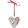 Coeur dco - transparent - 10 pcs