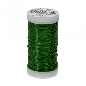 Fil fleur 0,35 mm - vert 100 g = 120 m Fil fleur 0,35 mm - vert 100 g = 120 m