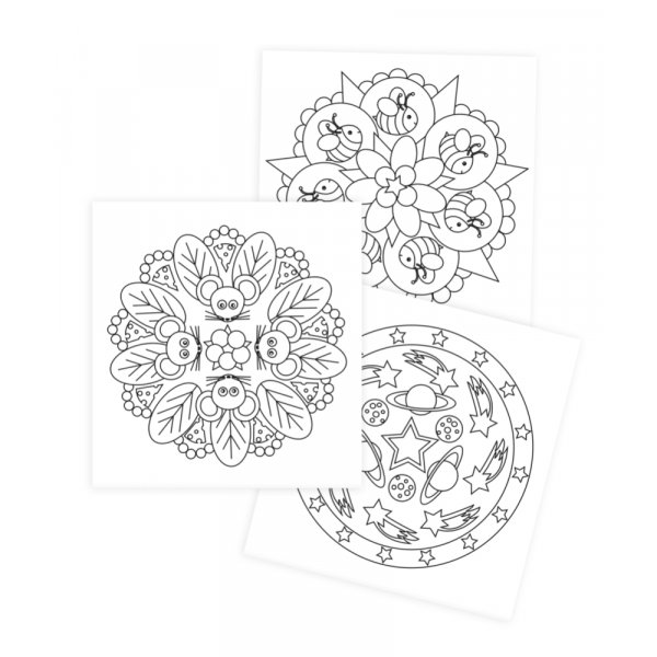 Livre de coloriage Mandala - Sens Livre de coloriage Mandala - Sens