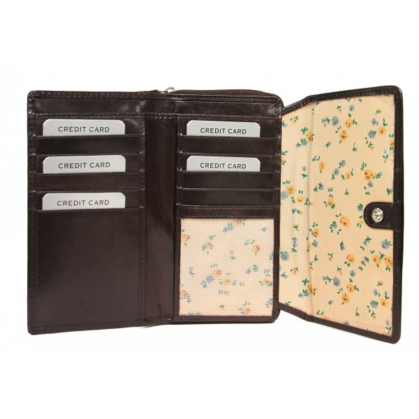 Portefeuille pour homme en cuir de vachette Portefeuille pour homme en cuir de vachette