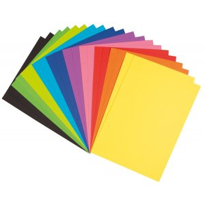 Mélange de papier A4 180g - 10 couleurs x 2 pcs Mélange de papier A4 180g - 10 couleurs x 2 pcs