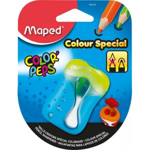 Taille-crayon - Maped - Color'Pep spécial coloration deux trous Taille-crayon - Maped - Color'Pep spécial coloration deux trous