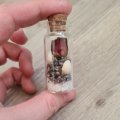 Image client Bouteille en verre avec bouchon Transparent - 22x50 mm