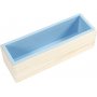 Moule en silicone dans une bote en bois