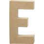Lettre en carton - E - 5 cm