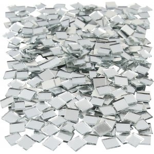 Mosaïque miroir - 10 x 10 mm - 500 pcs Mosaïque miroir - 10 x 10 mm - 500 pcs