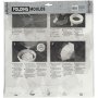 Moules - transparents - formes gomtriques - 5 pcs