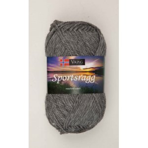 Fil Viking Chiffon de sport 50g - Gris (530) SR Fil Viking Chiffon de sport 50g - Gris (530) SR