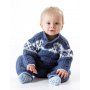 Patron tricot - Pull avec bordure à motif, pantalon et bonnet
