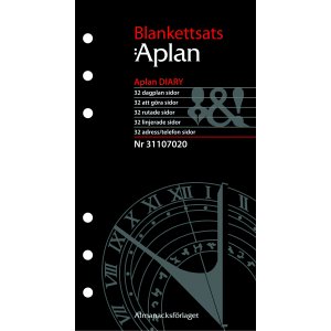Calendrier système - Ensemble de formulaires de journal - Almanacksförlaget Calendrier système - Ensemble de formulaires de journal - Almanacksförlaget