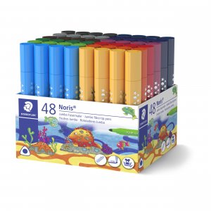 Stylo fibre Noris Jumbo - 48 stylos Stylo fibre Noris Jumbo - 48 stylos