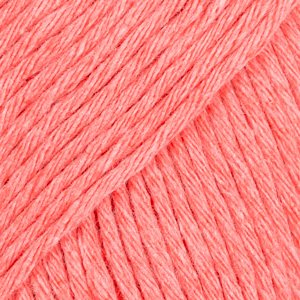Fil DROPS Cotton Light Uni Color - 50g - Corail (49) Fil DROPS Cotton Light Uni Color - 50g - Corail (49)