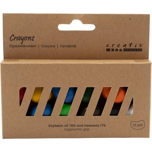 Crayons de couleur - couleurs mlanges - Haricots - 12 pcs