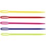 Aiguilles  tricoter - couleurs mlanges - 5 pcs