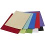 Carton paillet - couleurs mlanges - A4 - 50 feuilles