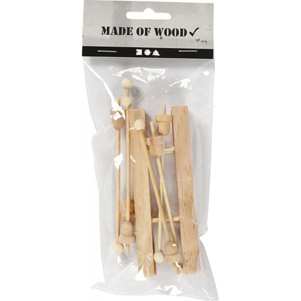 Skis et btons - 3 paires