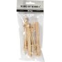 Skis et btons - 3 paires