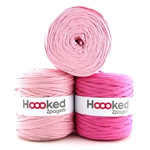 Fil Zpagetti 900g - Nuances rose clair Fil Zpagetti 900g - Nuances rose clair