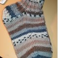 Image client Fil Viking Raggen 150g - Gris/bleu/beige (722)
