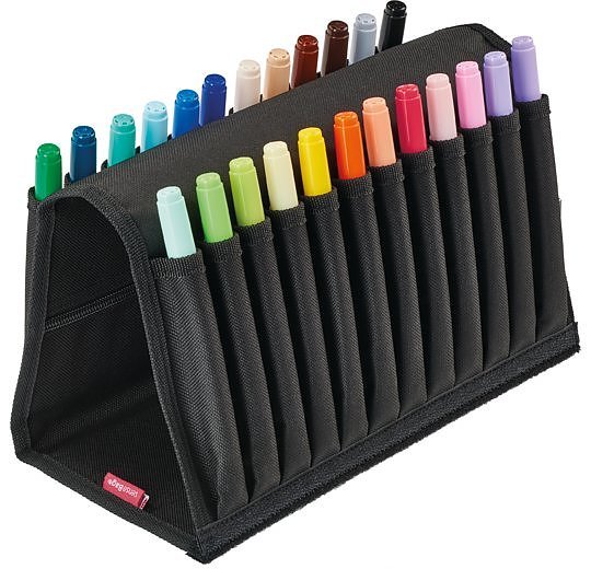 Trousse Sensebag Noir - 24 crayons Trousse Sensebag Noir - 24 crayons