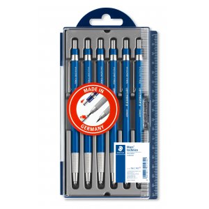 Stylo bille Mars technico 2mm - 6 stylos Stylo bille Mars technico 2mm - 6 stylos