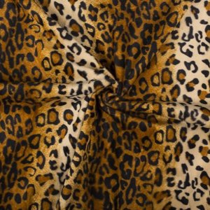 Fourrure animale en velours - 147 cm Fourrure animale en velours - 147 cm