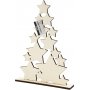 Sapin de Nol d'toiles - 21,5 x 29,8 cm