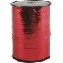 Cordon cadeau - rouge mtallis - brillant - 250 m
