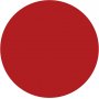 Peinture textile textile solide - rouge - couvrante - 250 ml