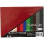 Carton de Nol - couleurs mlanges - A6 - 300 feuilles