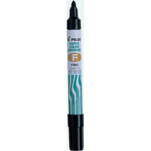 Stylo marqueur Pilot Super Color (Noir) - large Stylo marqueur Pilot Super Color (Noir) - large