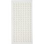 Demi-perles - blanches - 144 pcs