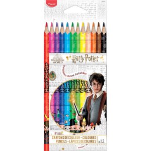 Harry Potter - Crayons de couleur paquet de 12 Harry Potter - Crayons de couleur paquet de 12