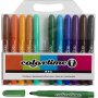 Crayons Colortime - couleurs complmentaires - 5 mm - 12 pcs