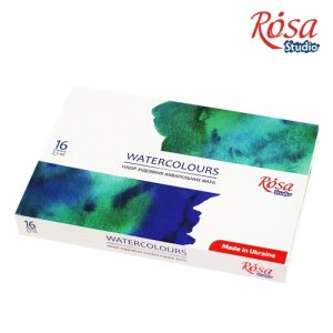 Coffret aquarelle PINK Studio - Carton 16 x 2,5 ml
