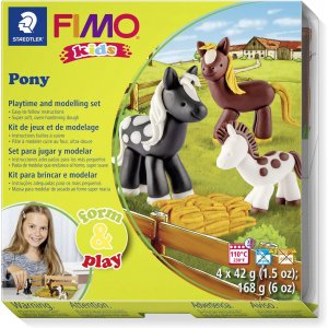 Coffret Fimo Kids Form&Play - Poney Coffret Fimo Kids Form&Play - Poney