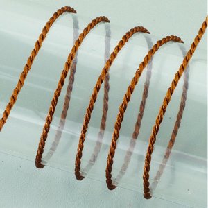 Cordon viscose 2 mm - 50 mètres - chocolat Cordon viscose 2 mm - 50 mètres - chocolat