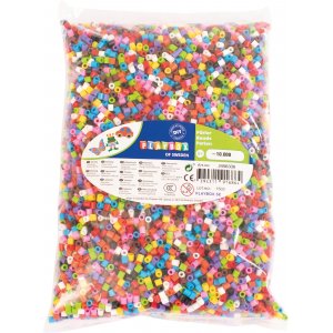 Perles tubulaires mélange de 10 couleurs - 10 000 pcs Perles tubulaires mélange de 10 couleurs - 10 000 pcs
