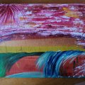 Image client Peinture acrylique W&N Galeria 60ml - 203 Pourpre