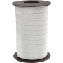 Cordon cadeau - argent - paillettes - 100 m