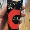 Image client Peinture acrylique Campus 100 ml - Rouge Cadmium Teinte Moyenne (616)