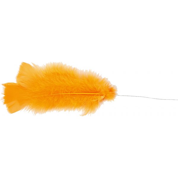 Duvet sur fil d'acier - couleurs mlanges - 18 x 3 pcs