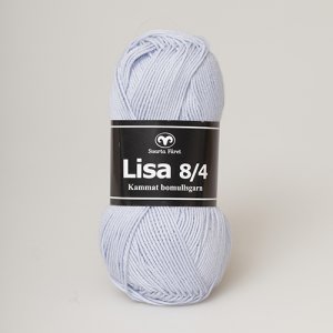Fil Black Sheep Lisa 8/4 50g - Bleu clair (65) Fil Black Sheep Lisa 8/4 50g - Bleu clair (65)