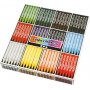 Crayons Colortime - couleurs mélangées - 12 x 24 pcs