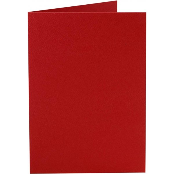 Carte - rouge - 10,5 x 15 cm - 10 pcs Carte - rouge - 10,5 x 15 cm - 10 pcs