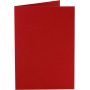 Carte - rouge - 10,5 x 15 cm - 10 pcs